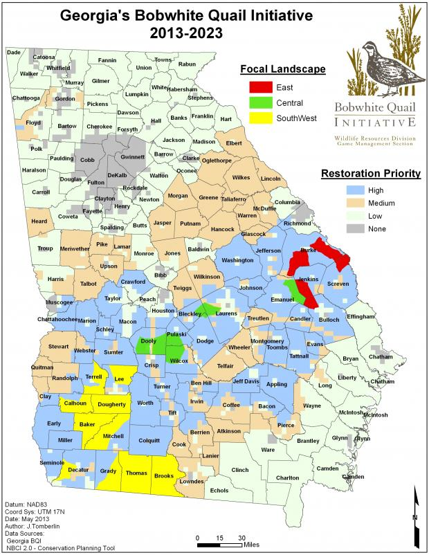 Bobwhite Quail | Department Of Natural Resources Division